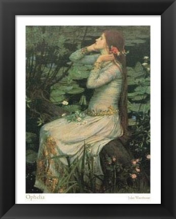 Framed Ophelia Print