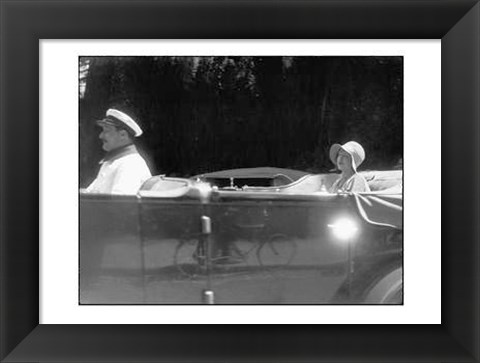 Framed Concours D&#39;elegance Automobile Print