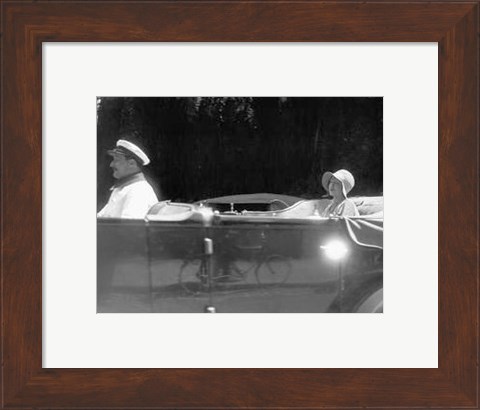 Framed Concours D&#39;elegance Automobile Print