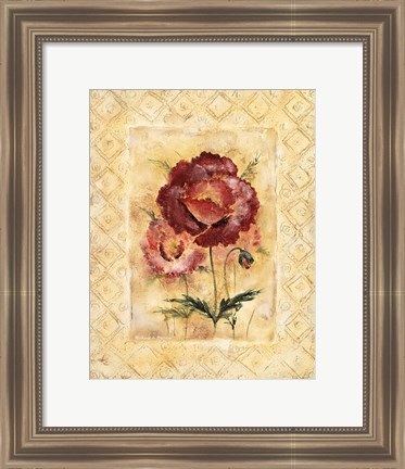 Framed Classic Camellia Print