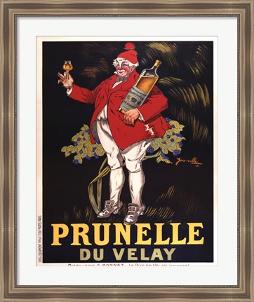 Framed Prunelle Du Velay Print