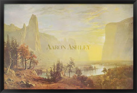 Framed Yosemite Valley Print