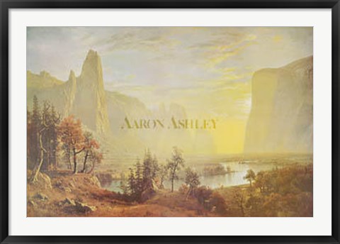 Framed Yosemite Valley Print