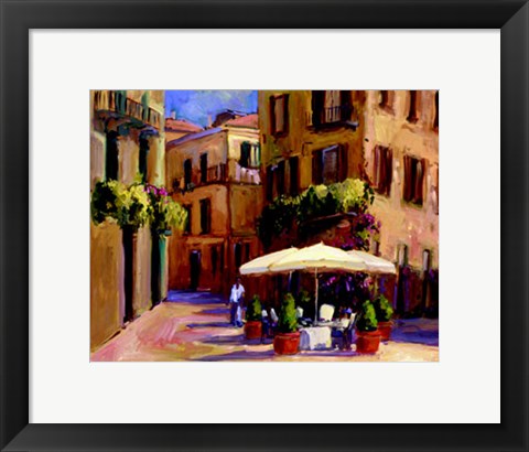 Framed Cafe Bordeaux Print