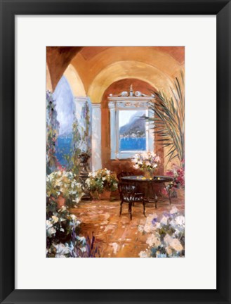 Framed Veranda II Print