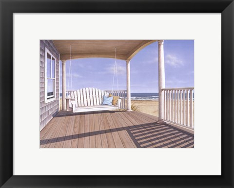 Framed Porch Swing Print