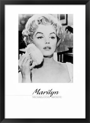 Framed Marilyn Monroe Print