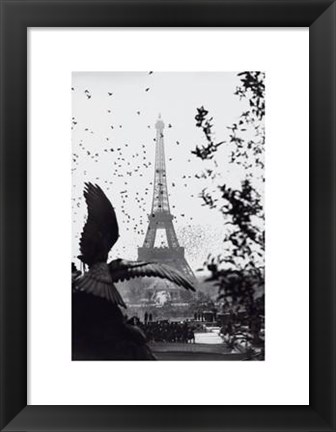 Framed Eiffel Tower Print