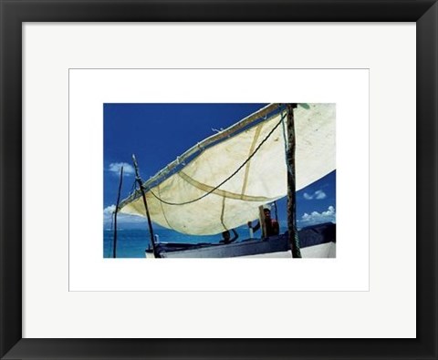 Framed Bahia Beach, Brazil Print