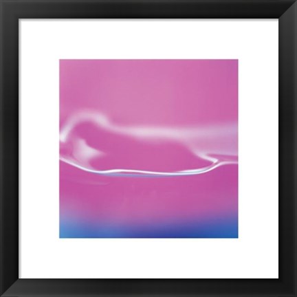 Framed Pink Abstract Print