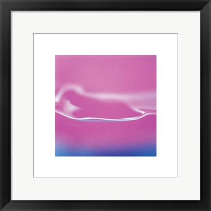 Framed Pink Abstract Print