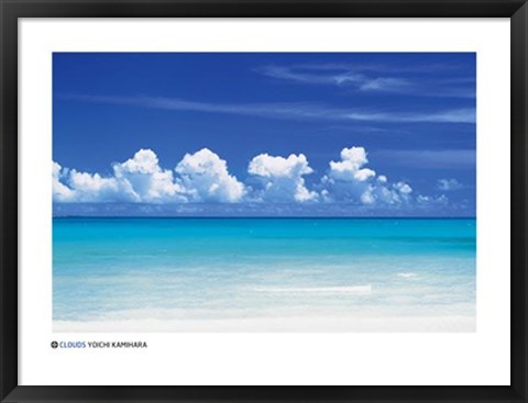 Framed Clouds Print