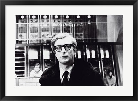 Framed Michael Caine, Harry Palmer Print