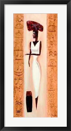 Framed Nubile Nubian I Print