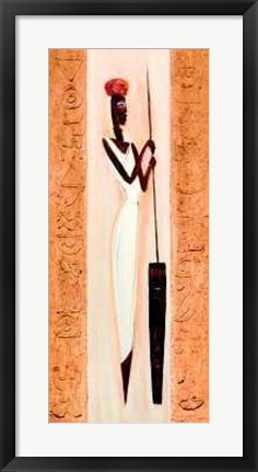 Framed Nubile Nubian II Print