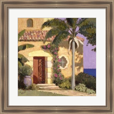 Framed Calle Ensenada Print