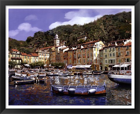 Framed Portofino Print