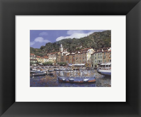 Framed Portofino Print