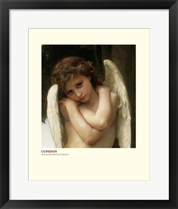 Framed Cupidon Print