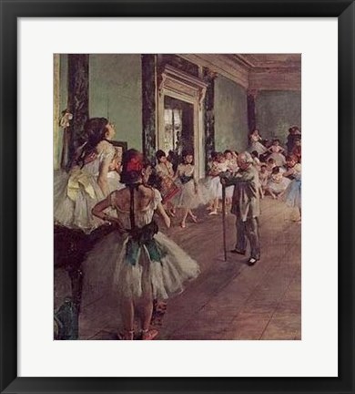 Framed Dancing Class Print