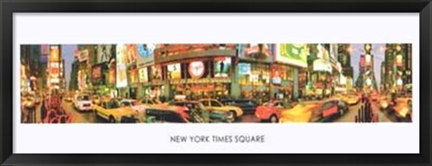 Framed New York, Times Square Print