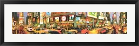 Framed New York, Times Square Print