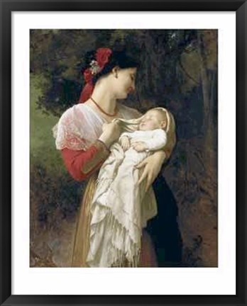 Framed Mother And Child Print