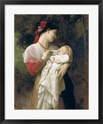 Framed Mother And Child Print