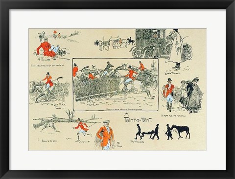 Framed Point-to-Point Print