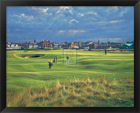 Framed St Andrews 16Th - &#39;Corner of the Dyke&#39; Print