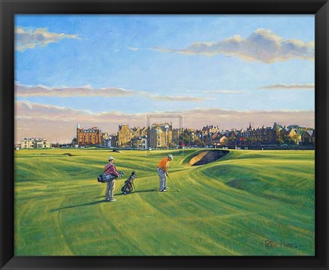 Framed St Andrews 17Th - &#39;Road&#39; Print