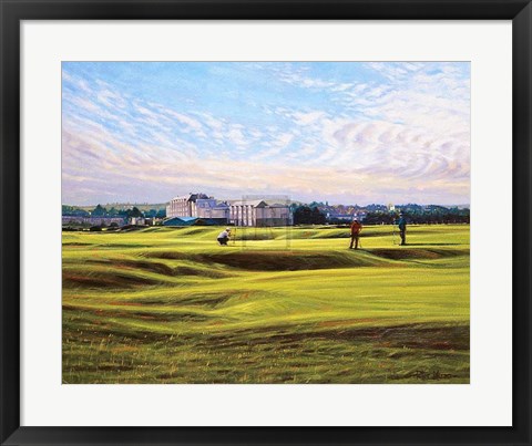 Framed St Andrews 3Rd - &#39;Cartgate (Out)&#39; Print