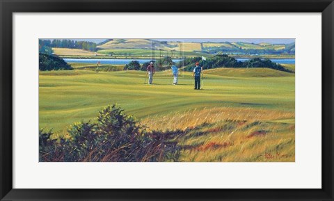 Framed St Andrews 6Th - &#39;Heathery (Out)&#39; Print