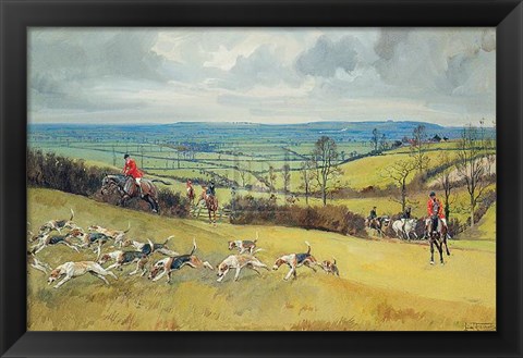 Framed Whaddon Chase Print