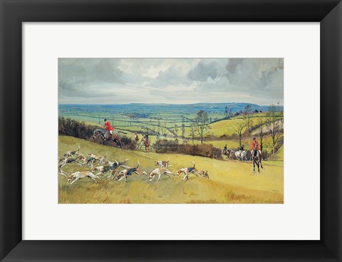 Framed Whaddon Chase Print