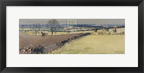 Framed York and Ainstay Hunt Print