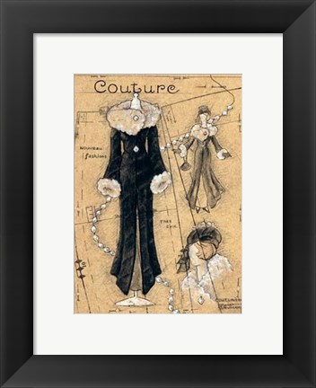 Framed Couture IV Print