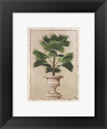 Framed Tropical Persuasion I Print