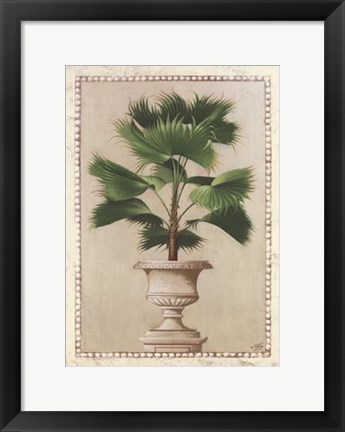 Framed Tropical Persuasion I Print