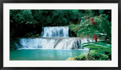 Framed Jamaica Island Print