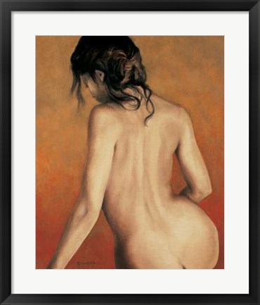 Framed Young Beauty II Print