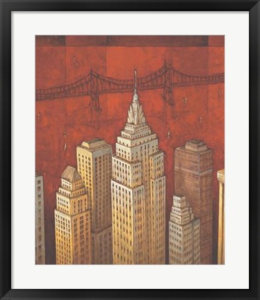 Framed Nyc I Print