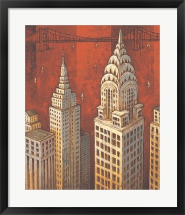 Framed Nyc II Print