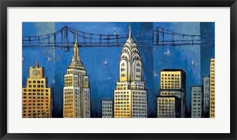 Framed Manhattan II Print