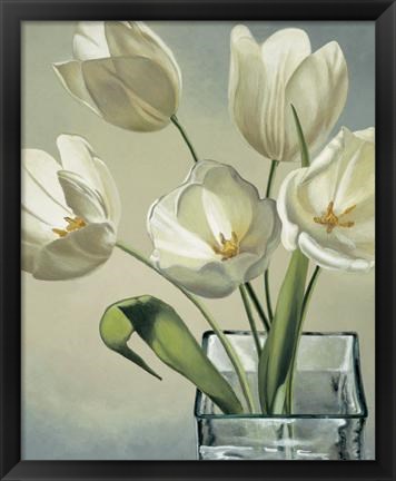 Framed Tulipani In Vaso Print