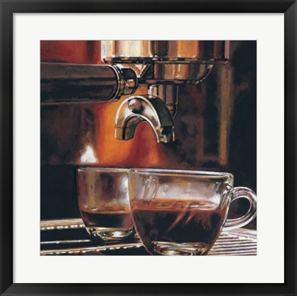 Framed Espresso Italiano Print