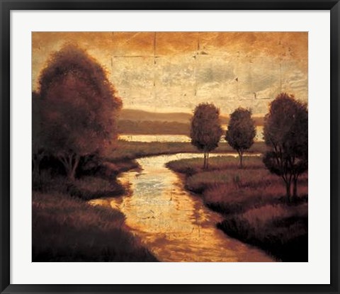 Framed Water&#39;s Edge II Print