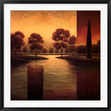 Framed Break Of Dawn II Print