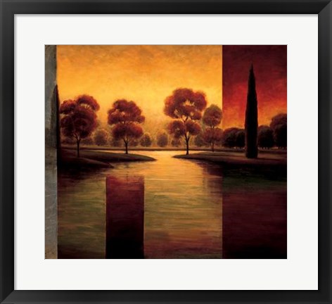 Framed Break Of Dawn II Print