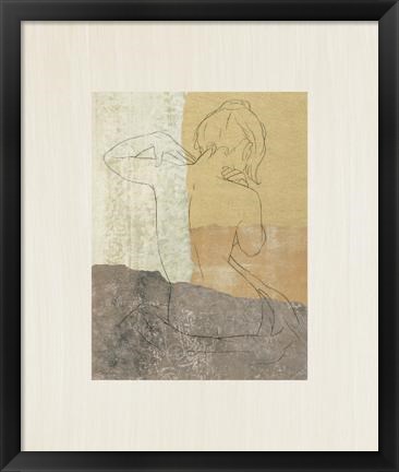 Framed Female Figure II Print